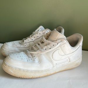 Beater Nike Air Force one shoes size 9.5
